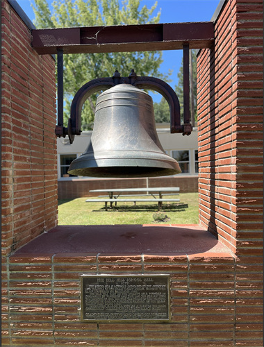 BHA Bell with plaque 